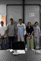 FMKI Morowali dukung donor darah CSR PT BTIIG libatkan ormas dan warga tiga desa. Foto: FMKI Morowali.