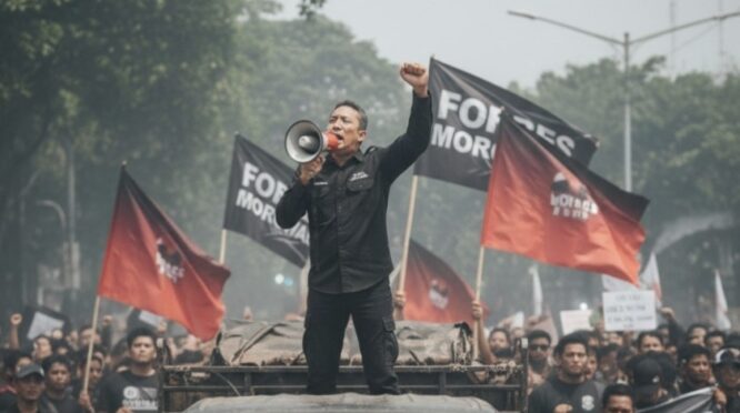 FORBES Morowali suarakan desakan investigasi dugaan intransparansi CSR PT CITRA. Foto: FORBES Morowali.