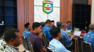 Suasana Sosialisasi Peningkatan Kepatuhan Konsultan Pengawas yang dilaksanakan Inspektorat Morowali, Kamis 9 Juli 2026. Foto: IKP.
