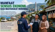 Manfaat Sensus Ekonomi bagi masyarakat Morowali