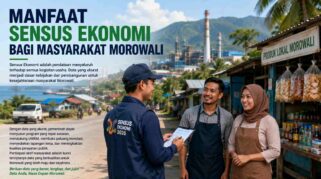 Manfaat Sensus Ekonomi bagi masyarakat Morowali