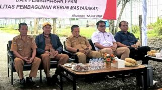 Suasana kunjungan Bupati Morowali Iksan Baharudin Abdul Rauf di Bahombelu, Selasa 14 Juli 2026. Foto: IKP Morowali.