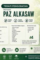 Pengobatan ala Paz Alkasaw di Griya Sehat Morowali. Foto: Halo Morowali.
