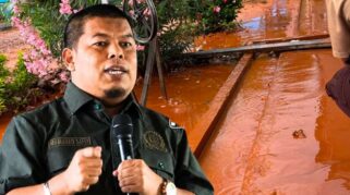 Ketua Fraksi PKB DPRD Sulteng, Muhammad Safri soroti PT GMU soal banjir lumpur di Siumbatu. Foto: Ghaff.