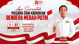 Ketua Tim Kerja IBR Morowali, Asfar. Foto: IBR Morowali/Ghaff.