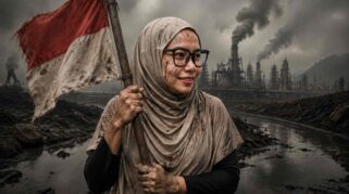 Ilustrasi belajar dari peristiwa masa lalu Rengasdengklok 1945 untuk memahami perjuangan keadilan pembangunan, termasuk posisi Morowali dalam kebijakan hilirisasi nikel dan pengelolaan SDA. Foto: Halo Morowali.