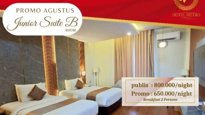 Promo Hotel Metro Morowali. | Foto: Hotel Metro Morowali/Halo Morowali.