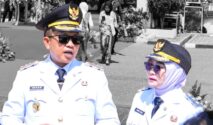 Bupati Morowali Iksan Baharudin Abdul Rauf bersama Wakil Bupati Iriane Iliyas. Foto: IKP Morowali