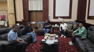 Pengurus KKLR Kabupaten Morowali temui Bupati Luwu, Selasa 18 Agustus 2026. Foto: Dok-KKLR.