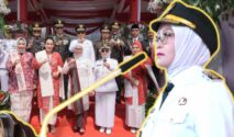 Pesan berkesan Wakil Bupati Morowali, Iriane Iliyas dalam momentum Peringatan HUT RI ke-81. Foto: IKP Morowali/Ghaff.