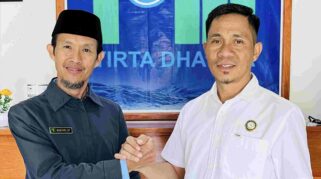 Mustari, S.T dan Bahrun, S.Sos. | Foto: Istimewa.
