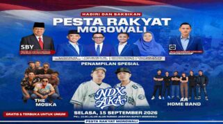 Pesta Rakyat Morowali meriahkan HUT Partai Demokrat. | Foto: Partai Demokrat.